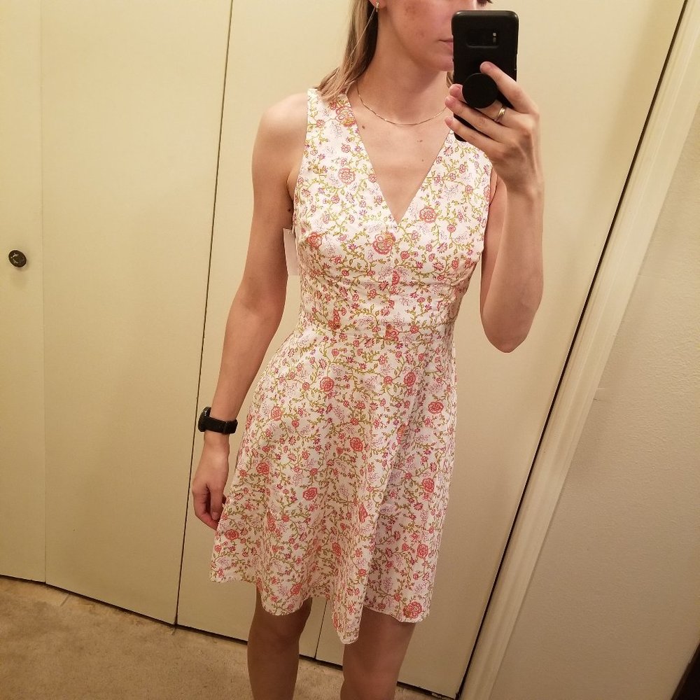 Victoria’s Secret cotton floral sundress sz 4